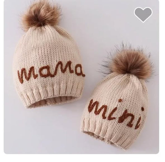 Mom and me matching hats